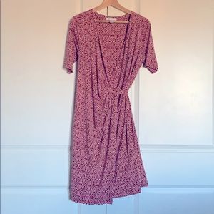 Motherhood maternity wrap dress